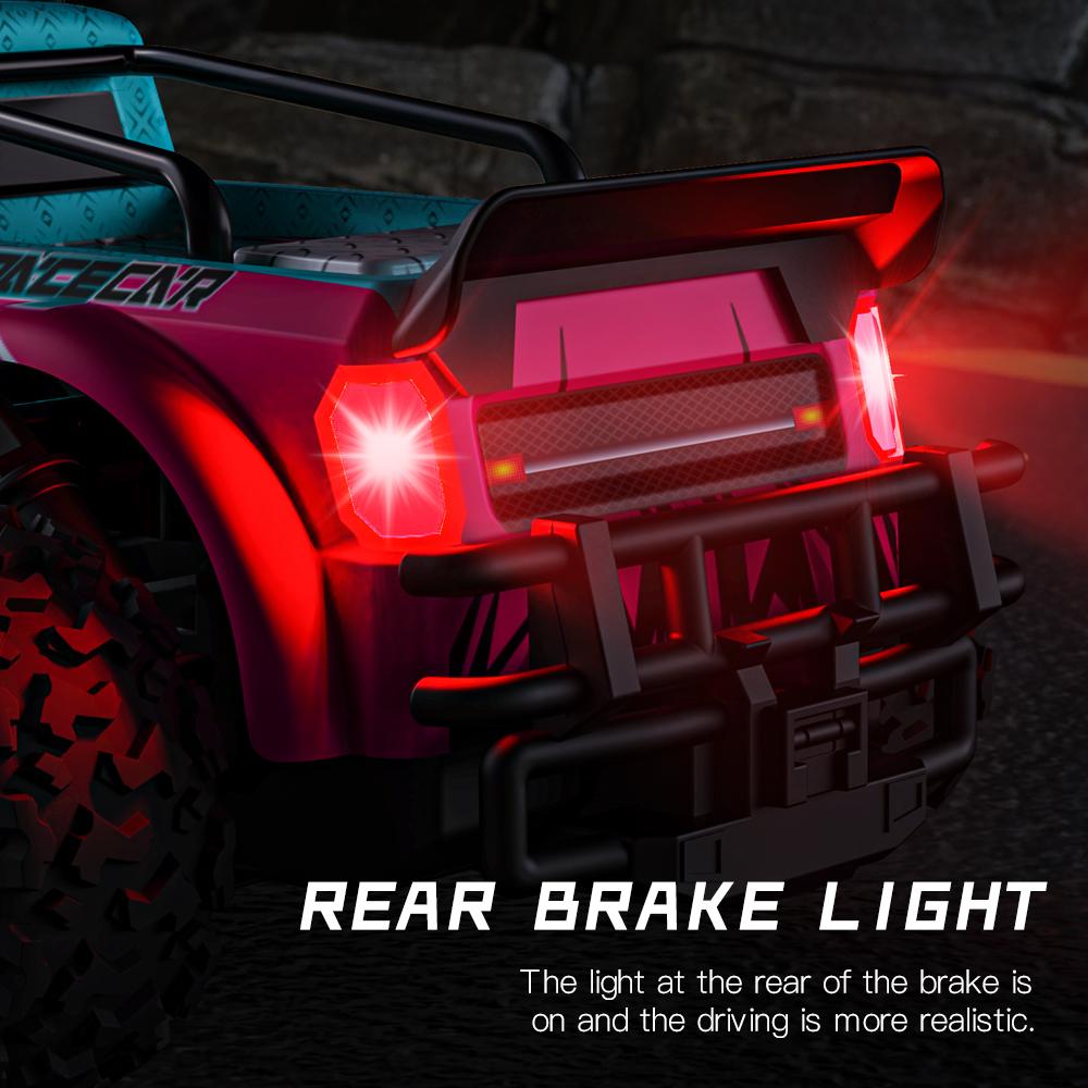 1:16/1:20 Alloy RC Car With LED Light 2.4G Off-Road  Remote Control Climbing Vehicle Outdoor Cars Toys Gifts for Children