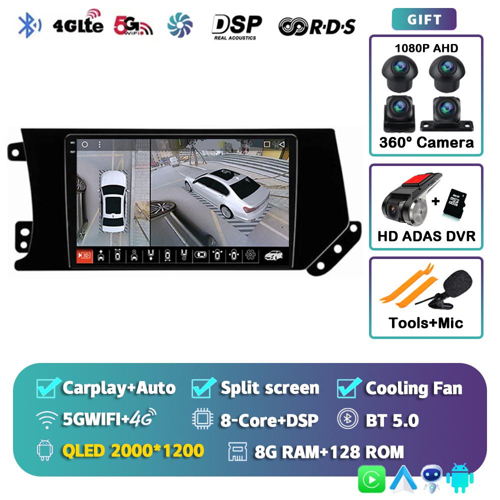 Android 14 Carplay Auto Car Radio For Haval F7 F7X 2019-2020 Multimedia Video Player Navigation GPS 8-Core WiFi+4G DSP Stereo BT