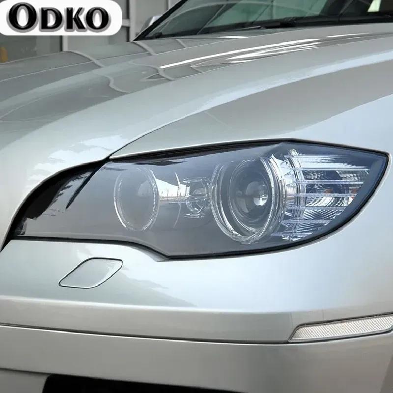 Für BMW X6 E71 F16 M F86 G06 Auto Scheinwerfer Tönung Schwarz Schutzfolie Vinyl Schutz Transparenter TPU Aufkleber Zubehör