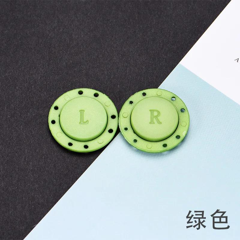 22mm/26mm PVC Invisible Super Magnetic Snaps Fasteners Button for Overcoat Bag Garment Accessories Scrapbooking DIY