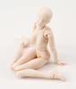 TAMASHII NATIONS Orange Color 135mm ABS PVC Articulated Figure S.H.Figuarts Body-chan (Pale Ver.) Approx. &