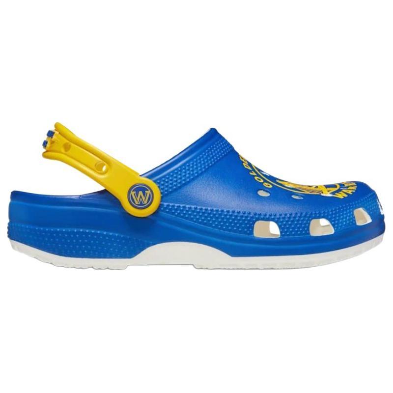 Crocs Klasyczne Klapki Nba Golden State Warriors Unisex Niebieskie