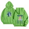Unisex Fashion Lightweight Long Sleeve Pullover With Pockets Printed Hoodie