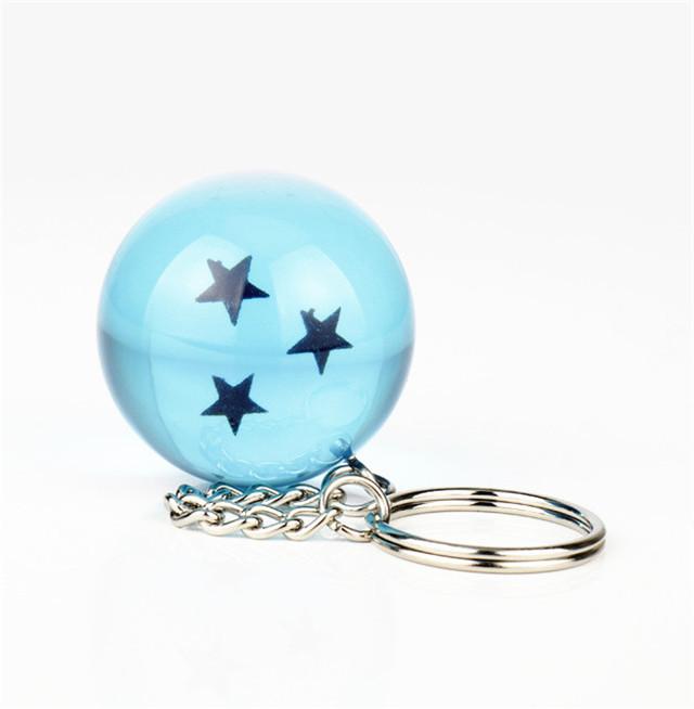 Anime Dragon Ball Z Super Saiyan Goku Figure Keychain Cute Cartoon Character Key Ring Bag Charm Pendant Accessories for Fans