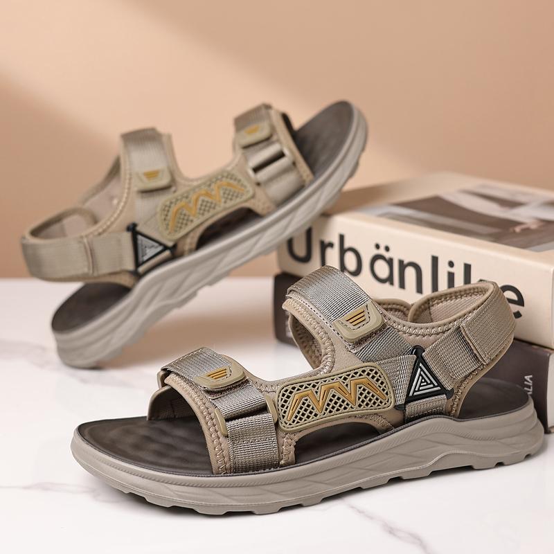 Fashion Fashion Leisure Beach Holiday Sandals for Men Lightweight Wading Aqua Shoe Outdoor Casual Summer Shoes Open-toe Male Beach Flats