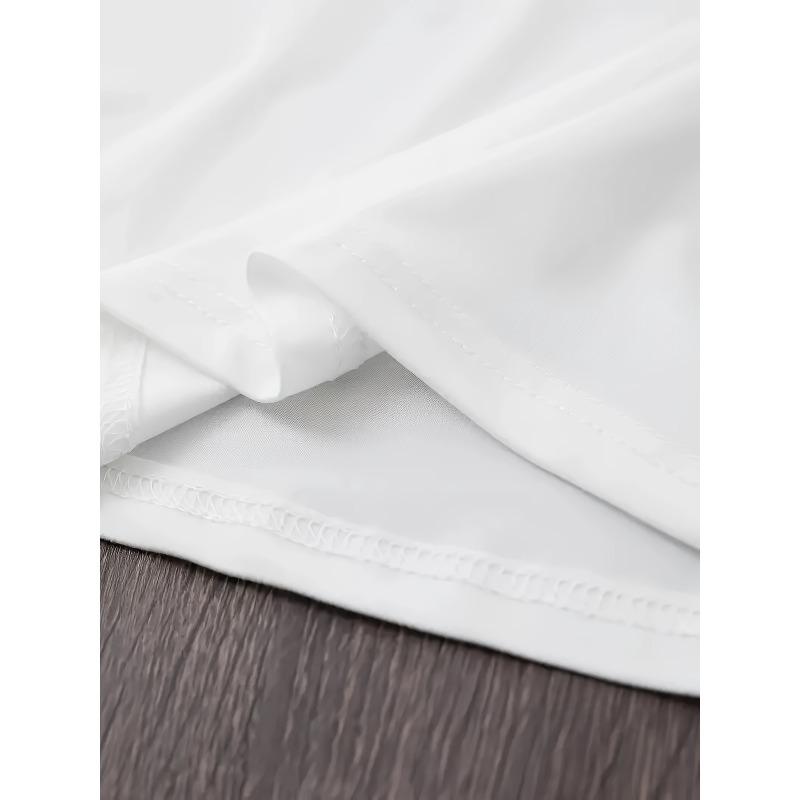 European Size Vintage "I'm Fine, Everything'S Fine" Cat Graphic T Shirt- Light Blue Casual Short Sleeve Crew Neck, Casual Women'S Multifunctional