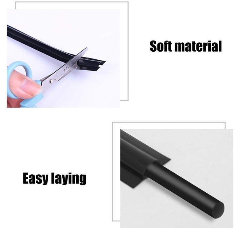 Car Wiring Cable Organizer Concealment Sleeve Kit Suitable for Interior Wire Management Protects Against Moisture Debris
