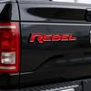 Personalized 3D Metal Car Sticker Rebel Letter Car Decal Self-Adhesive Letter Badge Stickers Car Exterior Decor Accessories