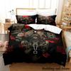 Gioco Metal Gear Solid Solid Snake Set Biancheria da Letto Singolo Piazza e Mezza Matrimoniale Queen King Size Set Letto Adulto Bambino Camera da Letto Set Copripiumino Anime