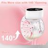Wearable Breast Pump Electric Handsfree BPA Free USB Charge Milk Collectors Breast Milk Pump Machine,Milk powder bag gift