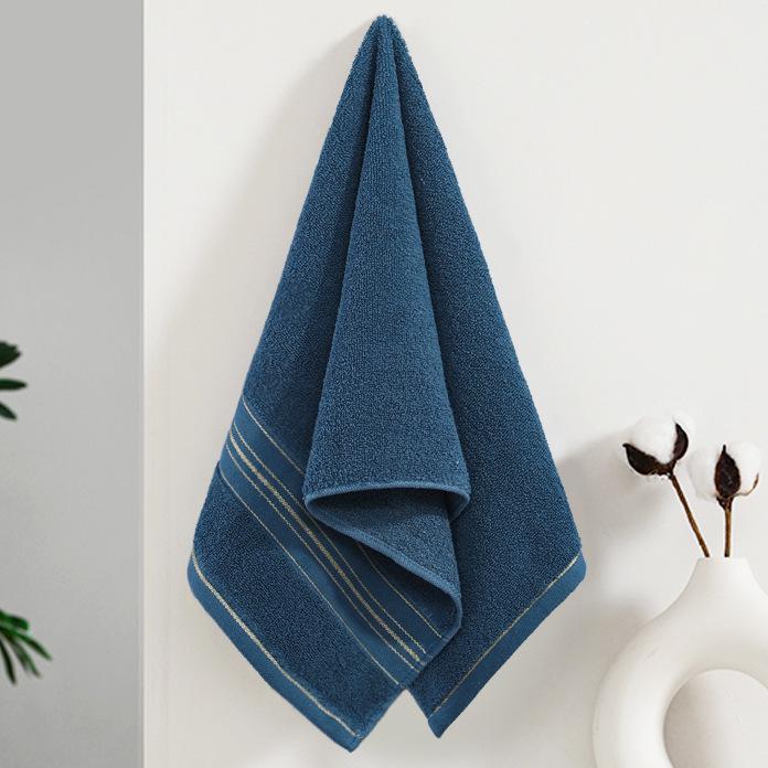 Gaoyang Dickes Reines Baumwoll-Weiches Wasserabsorbierendes Handtuch, Einfarbig, Erwachsenen-Waschlappen