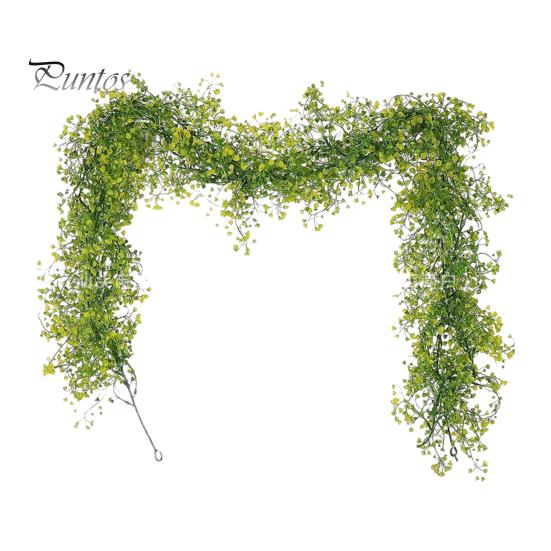 Scary Holiday Table Centerpiece 1.8M Artificial Ivy Vines, Halloween Garland Hanging Plastic Leaves Vine, UV Resistant Multicolored Seasonal