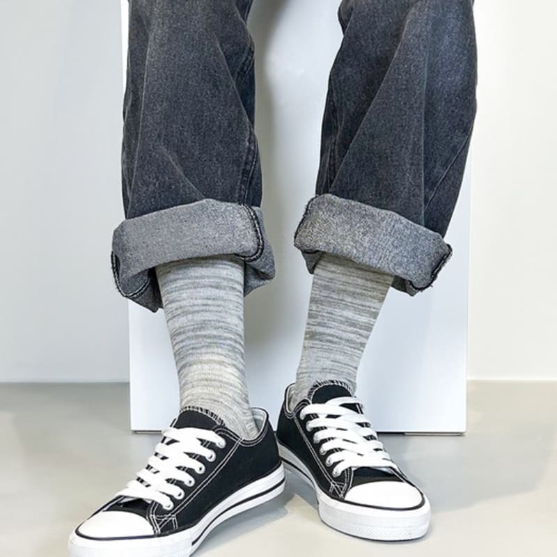 YELLOWSOCKS MIX KHAKI GREY