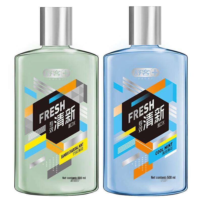 Shuke Professional Fresh Mouthwash 500ml Duo Pack