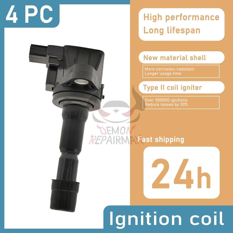 Ignition Coil For Honda FIT 1.5L JAZZ III 2008- CITY V CR-Z 1.5 30520RB0003 30520-RB0-003 30520RB0S01 UF626 CM11-116 CM11116