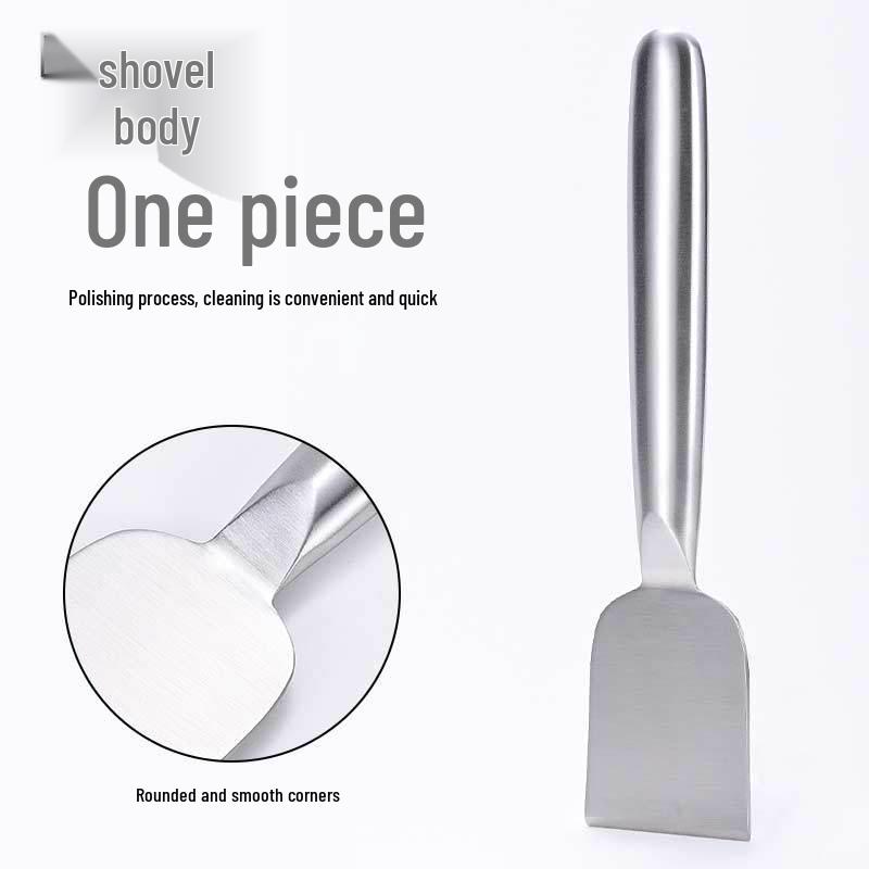 Kühlschrank-Abtau- und Entkalkungsschaufel aus Edelstahl - Haushalts-Eiskratzer und Reinigungswerkzeug
