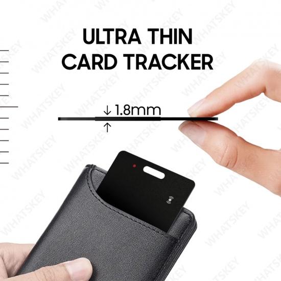 Wallet Finder Bluetooth Tracker Item Smart GPS Locator Card for Luggage Passport for Android Phone Samsung Work with Google Hub