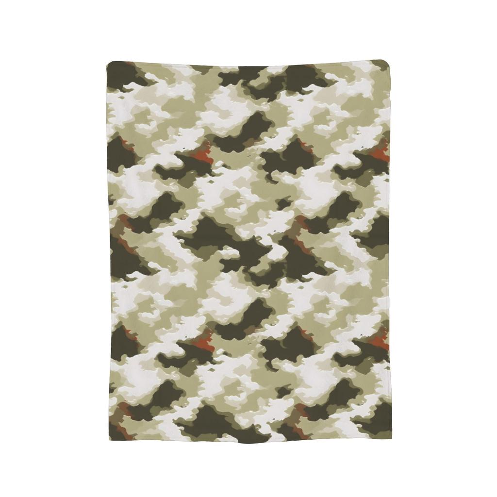 Camo Camouflage Blankets Coral Fleece Plush Summer Multi-function Super Warm Throw Blankets for Bedding Couch Rug Piece