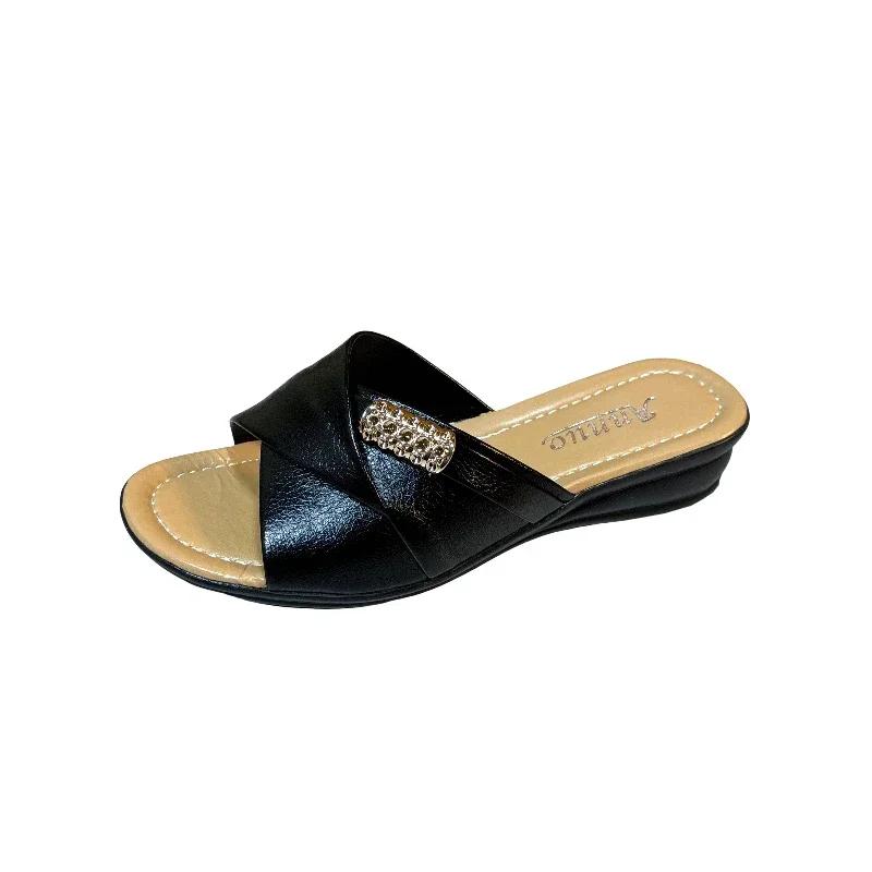 High Heels Women Slippers Platform Wedges Shoes Summer Open Toe Sandals Fashion New Flip Flops Beach Slingback Slides