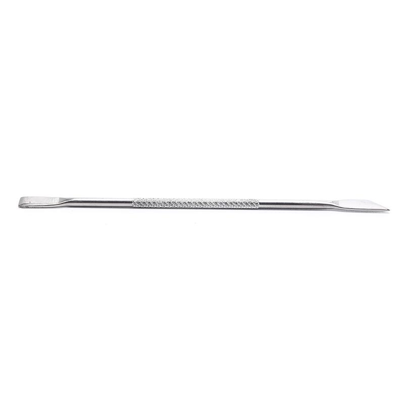 1Xnail Cuticle Remover Skin Cleaner Stainless Double Sided Spoon Pusher Art Tool