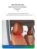 Leapmotor C10/C11/C16 Kožený Zamatový Vankúš na Krk - Mäkký, Pohodlný, Ladiaci s Farbou Sedadla Auta
