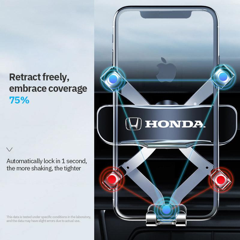 Car Phone Holder Car Styling Bracket GPS Stand Rotatable Support For Honda Civic