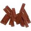 20 Pcs PU Leather Labels Handmade Embossed Tags DIY Sewing Embellishments Craft