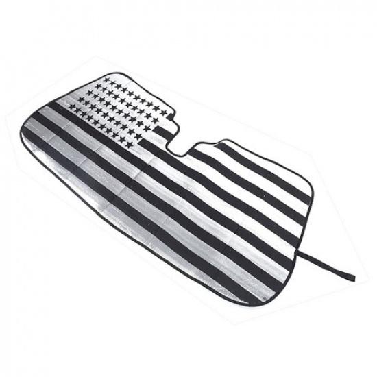 US Flag Car Sun Shade Windshield Window Sunshade Cover For Jaguar F-TYPE 13+