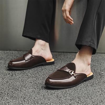 Mode Sommer Heißverkauf Flachboden Anti-Rutsch Slipper für Zuhause Pendeln Vielseitige Herren Business Casual Schuhe Herren Arbeitsschuhe