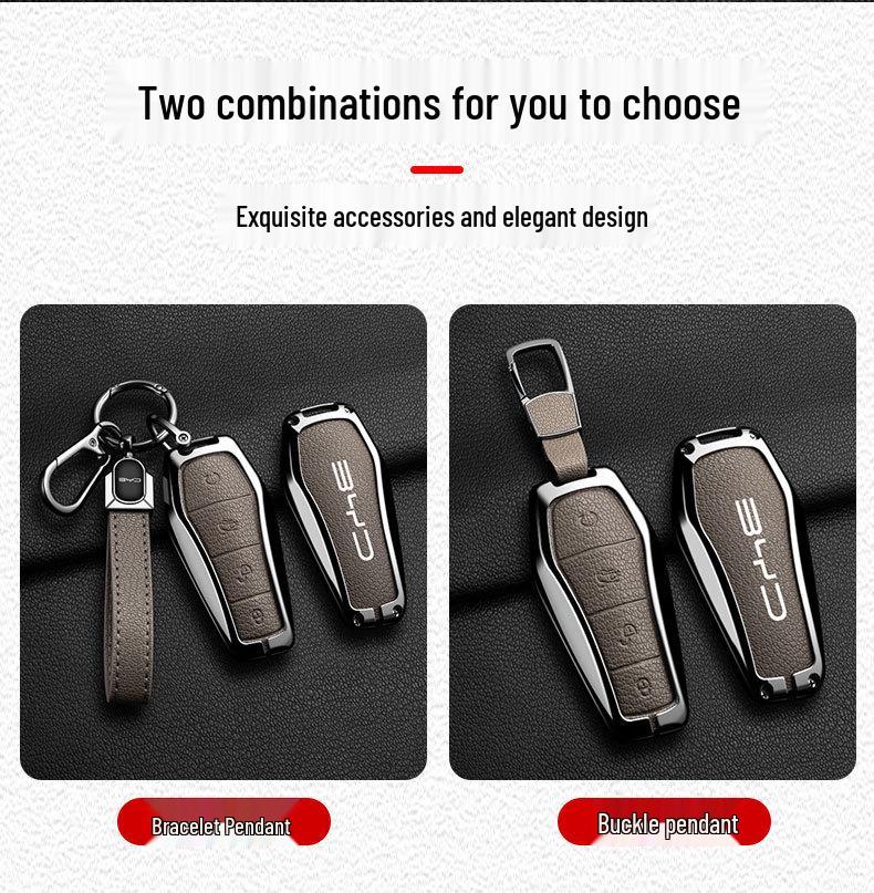 BYD Car Key Case for Dolphin, Song PLUS, Qin dmi, Han EV, Yuan Pro, Tang, Seal, Destroyer 05
