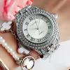 New Women's Roman Diamond Watch Casual Designer Stainless Steel Rhinestone Ladies Dress Watch Simple Elegant Gfit Montre Femme