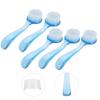 5pcs Soft Nail Dust Cleaning Brush Nail Art Powder Removal Brushes Manicure   Tool White