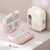 Portable Weekly Pill Organizer with Secure Lid 7-Day Travel Pill Case Small Pill Box for Daily Carry Medication Storage Box