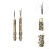 Sewing Stitch Ripper Engraved Seam Set Portable Handcrafts Embroidery Tools Thread Remover