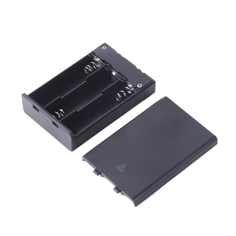 1Pcs 3AA 5V Battery Box Holder With Switch AA Battery Case DIY Accessories With Line Or USB/Line
