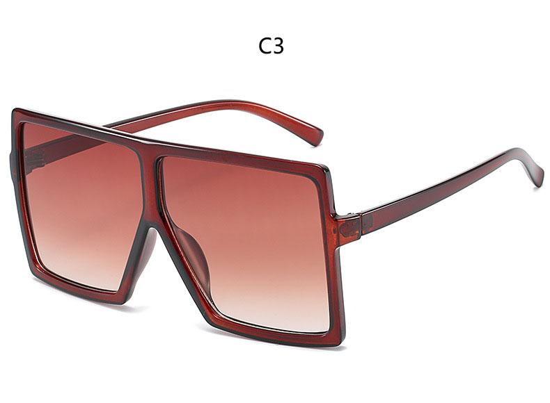 Designer Retro Premium Extra Large Square Shaped Sunglasses Women Timeless Popular Large Frame Sunglasses Black Stt Eyewear UV 400 Protection