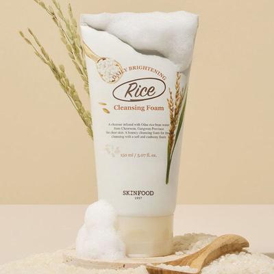 Rice Daily Brightening Cleansing Foam (2 Pcs)