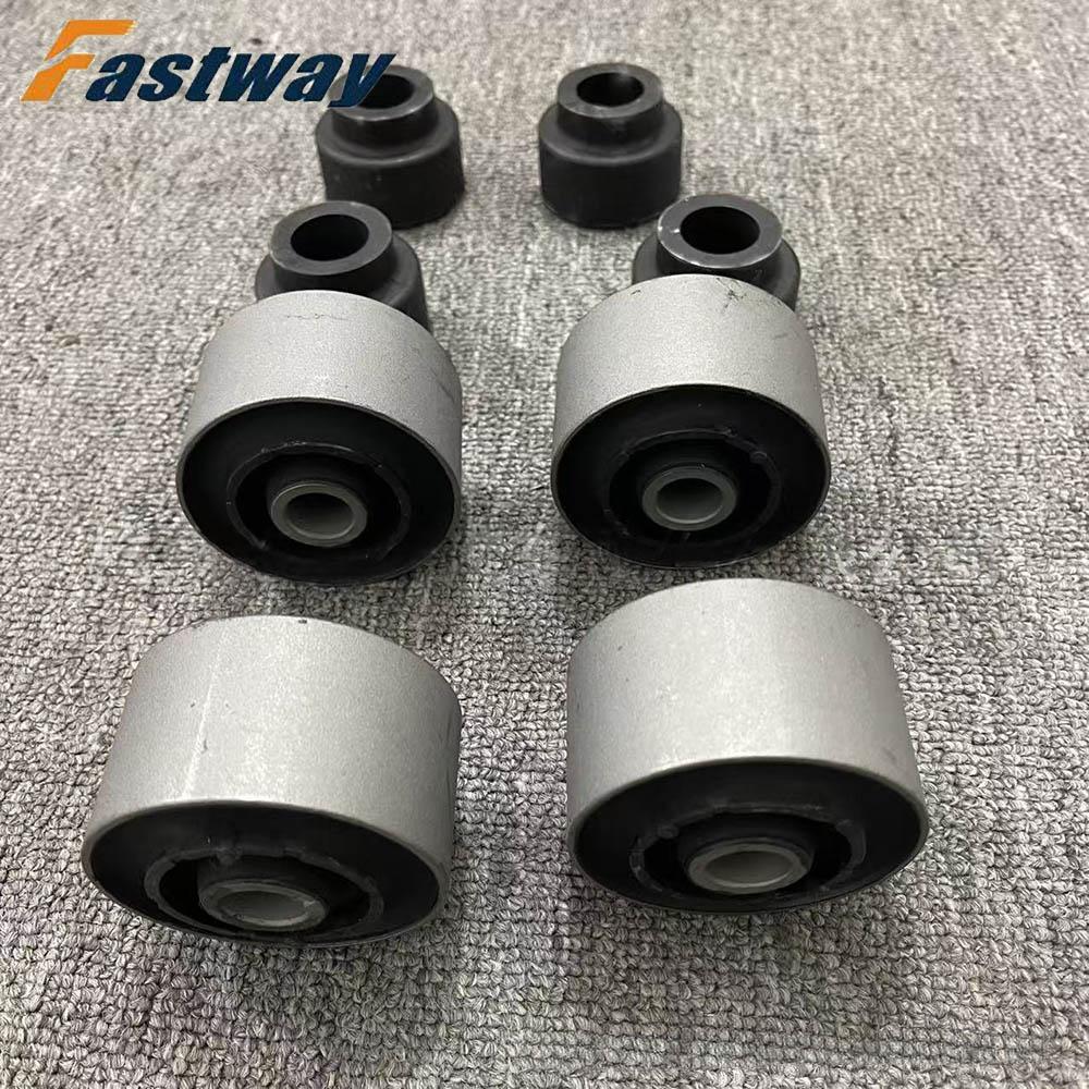 8PCS Front Lower Radius Control Arm Bushing Kit For Mercedes Benz W463 G350 G500 G550 G55 G63 G65 AMG A4603330314 A460352046