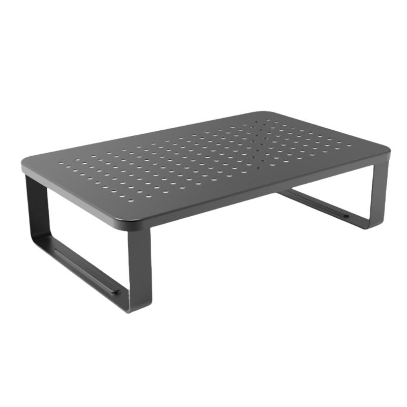 Computer Monitorständer mit Belüftungsschublade Stifthalter Metallbildschirmständer mit Ablage für Computer Laptop Drucker