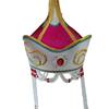 Traditional Mongolian Hat Breathable Fabric Headwear For Stage Shows And Cultural Event Stage Performances Accessory