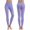 Calça de Yoga Feminina de Malha de Seda de Cintura Alta - Primavera/Verão, Levanta Bumbum, Secagem Rápida, Absorção de Suor, Calça de Corrida.