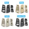 Garniture de panneau de bouton de commutateur de lève-vitre de porte avant arrière de voiture LHD pour BMW Série 5 G30 G31 F90 525i 530i 540i