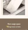 New Split Stainless Steel Multifunctional Kitchen Microwave and Electric Oven Countertop Storage Rack