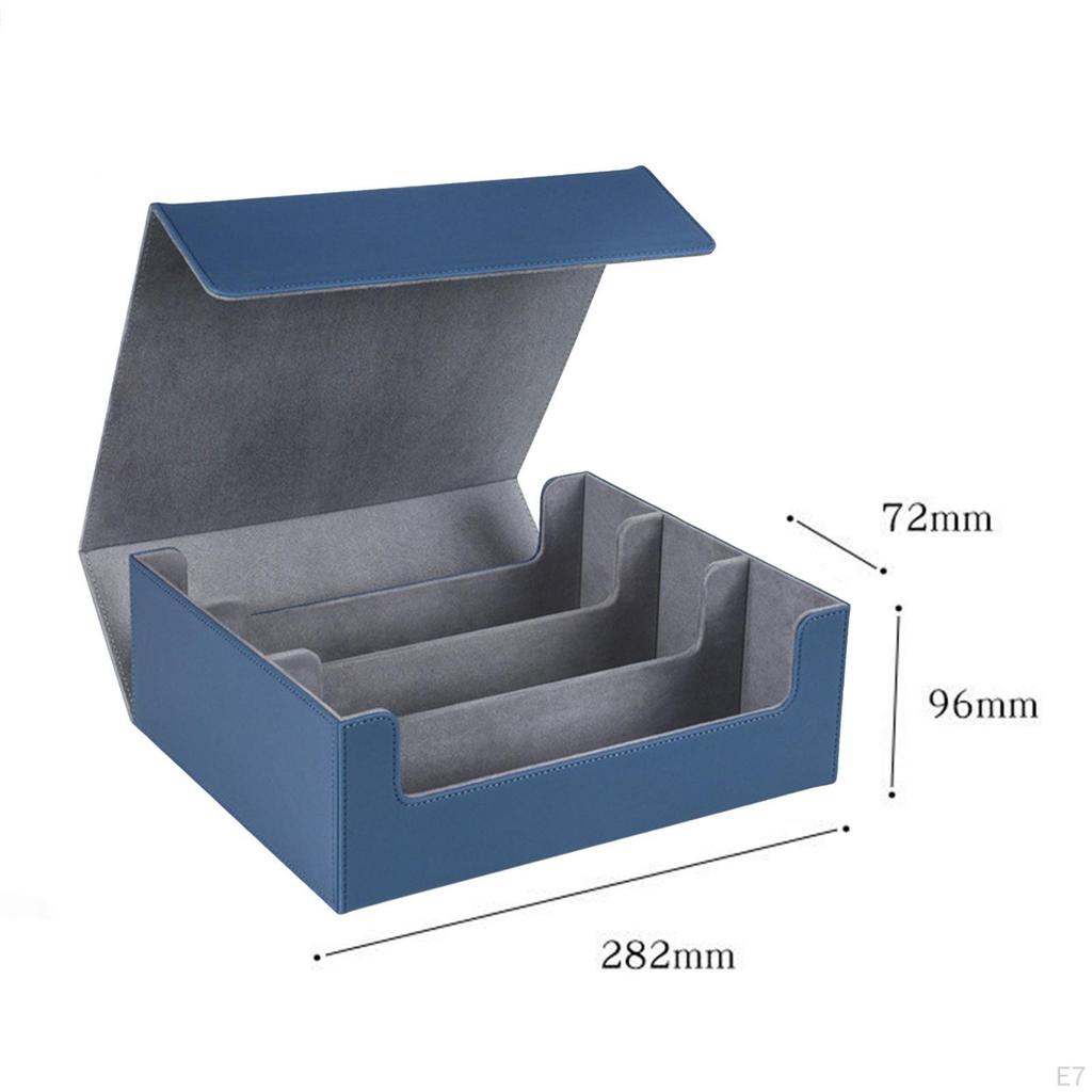 Deck Card Case 1800+ Protection Holder 11.5x10x4.2Inches for Sport Cards