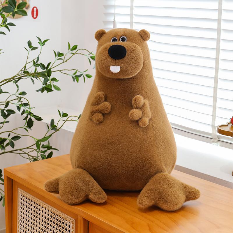 Svišť Panenka Bílý Medvěd Plyšová Hračka Polštář Panenka Spící Den Dětí Dárek