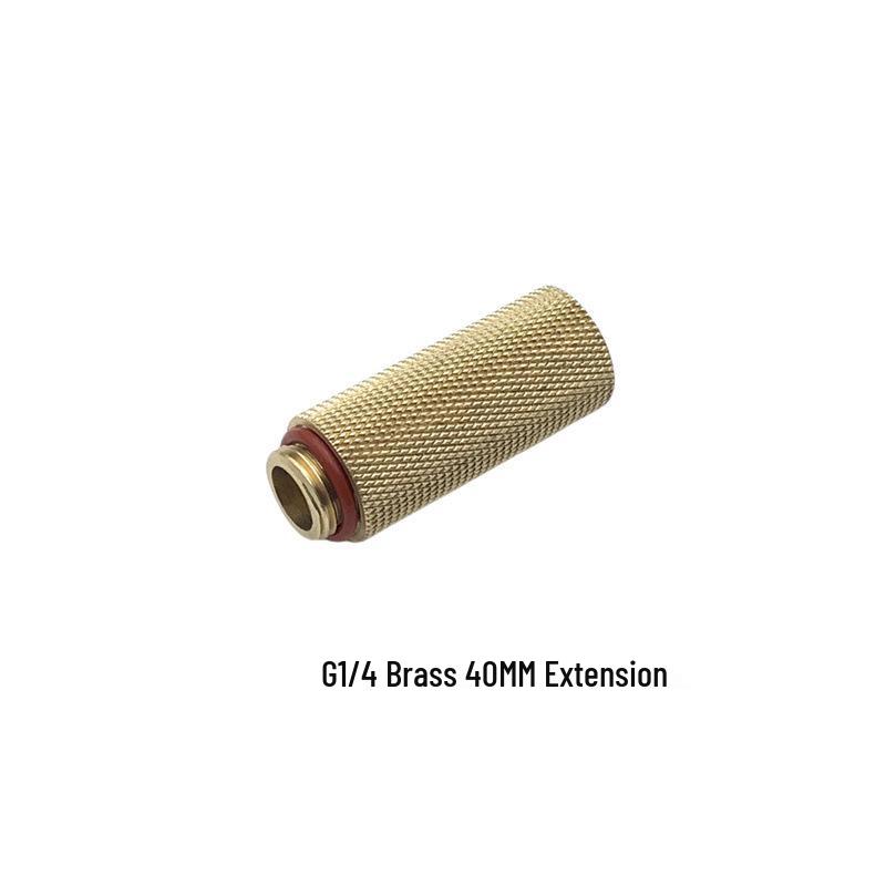 Brass G1/4 Threaded Cold Connector Extension Cap