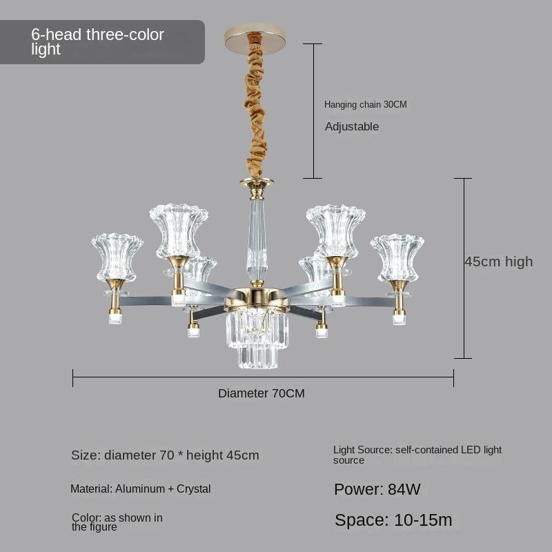 6 Headlamps Crystal