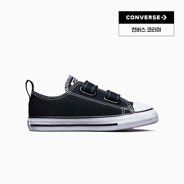 Converse Infant Sneaker Velcro Low Black 7v603c