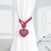 Stylish Heart Window Curtain Tie Rope Tieback Holder Bedroom Home Decoration