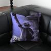 M-Michael Jackson Pop King Cushion Cover Pillow Case Anti-Dustmite Invisible Zipper Silky Plush Cushion